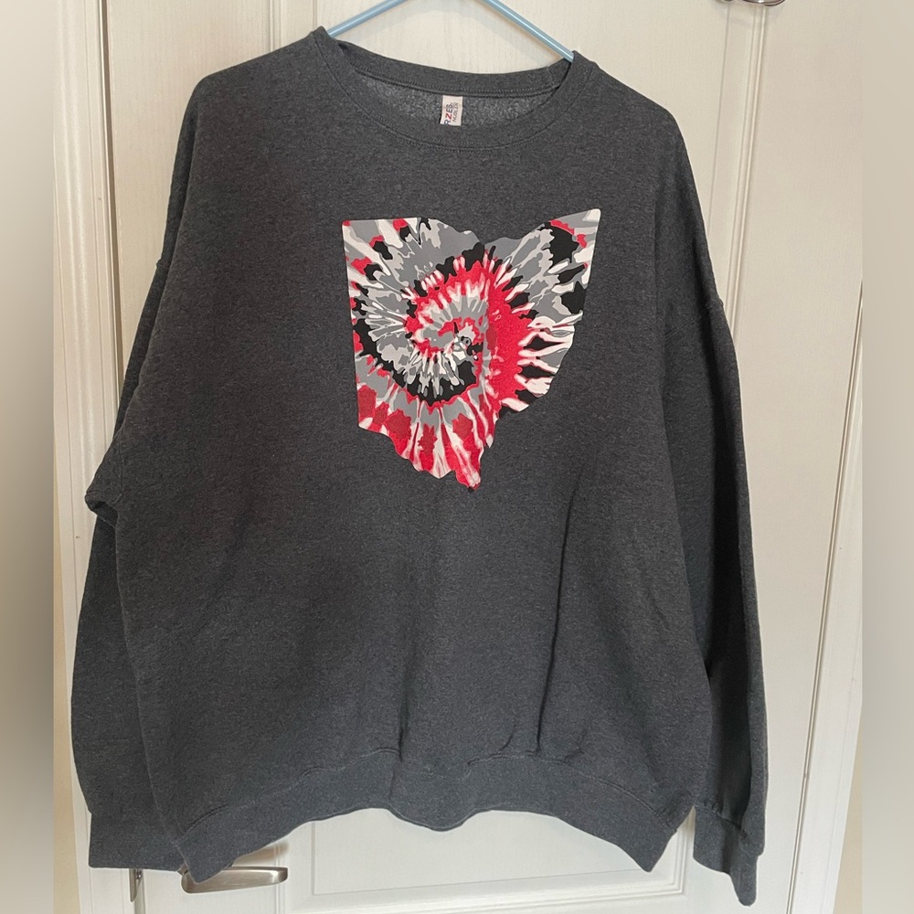 Ohio Tie Dye Sweatshirt